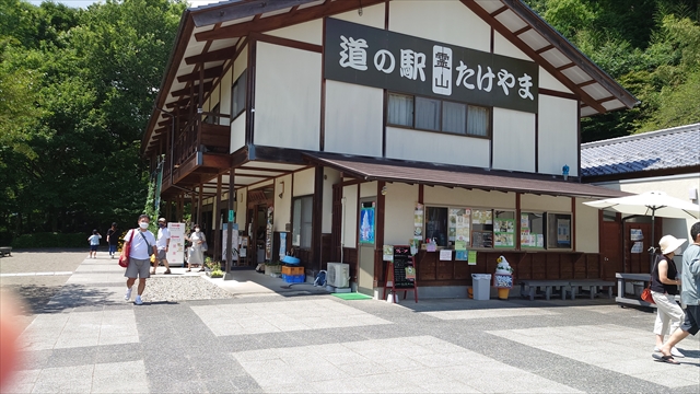 車中泊ポイント（道の駅霊山たけやま） キャンピングカーでお出かけ